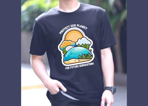 Climate Change T-Shirt Design 11: Wear Your Eco-Passion