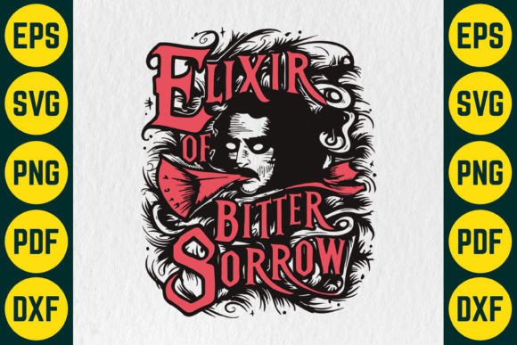 Elixir of Bitter Sorrow: Gothic Design for Dark Aesthetics