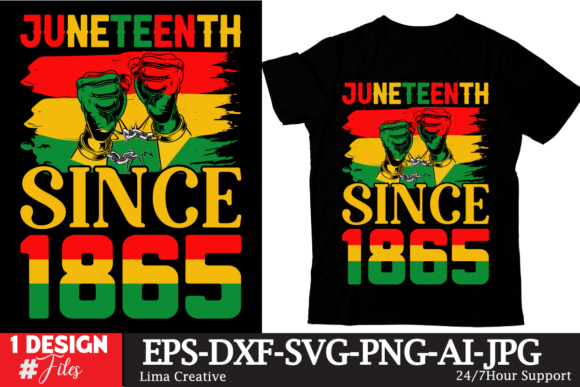 Juneteenth Since 1865 T-shirt Design: A Digital Toolkit for Creators