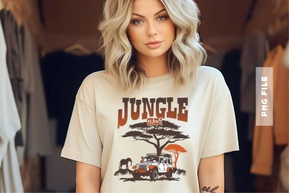 Jungle Crew T-Shirt Design: A Wildly Versatile Asset for Your Brand