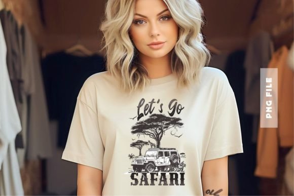 Let’s Go on a Safari: A T-Shirt Design That Roars