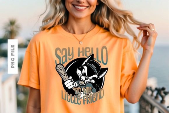 Say Hello T-shirt Design: A Ready-to-Print Asset for Your Brand