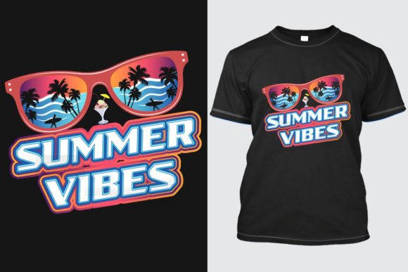 Summer T-shirt Design 22: Capture the Surf Vibes