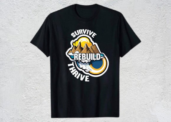 Wear Your Story: Unleashing the Earthquake T Shirt Design 7